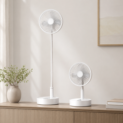 Ventilateur pliable rechargeable avec brumisateur